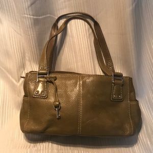 Fossil Green Handbag